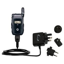 Gomadic International Wall / AC Charger for the Nextel i560 - Brand w/ TipExchange Technology