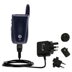 Gomadic International Wall / AC Charger for the Nextel i670 - Brand w/ TipExchange Technology