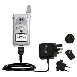 Gomadic International Wall / AC Charger for the Nextel i870 / i875 - Brand w/ TipExchange Technology