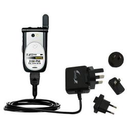 Gomadic International Wall / AC Charger for the Nextel i920 - Brand w/ TipExchange Technology