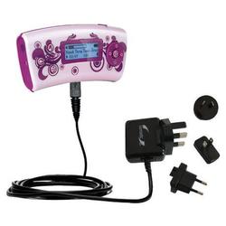 Gomadic International Wall / AC Charger for the Nickelodean Spongebob Squarepants MP3 Player - Brand