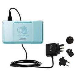 Gomadic International Wall / AC Charger for the Nintendo DS / NDS - Brand w/ TipExchange Technology