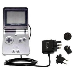 Gomadic International Wall / AC Charger for the Nintendo Gameoy Advanced - Brand w/ TipExchange Tech