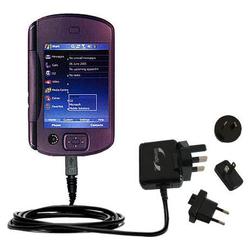 Gomadic International Wall / AC Charger for the O2 XDA Exec - Brand w/ TipExchange Technology