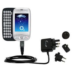 Gomadic International Wall / AC Charger for the O2 XDA Mini S - Brand w/ TipExchange Technology