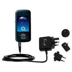 Gomadic International Wall / AC Charger for the O2 XDA Stealth - Brand w/ TipExchange Technology