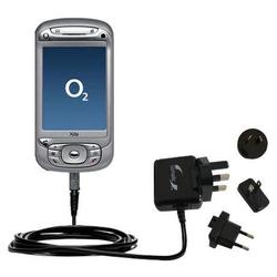 Gomadic International Wall / AC Charger for the O2 XDA Trion - Brand w/ TipExchange Technology