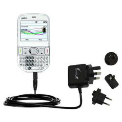 Gomadic International Wall / AC Charger for the PalmOne Palm Treo 800p - Brand w/ TipExchange Techno