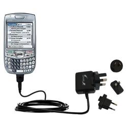 Gomadic International Wall / AC Charger for the PalmOne Treo 680 - Brand w/ TipExchange Technology