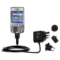 Gomadic International Wall / AC Charger for the PalmOne Treo 750v - Brand w/ TipExchange Technology