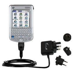 Gomadic International Wall / AC Charger for the PalmOne Tungsten C - Brand w/ TipExchange Technology