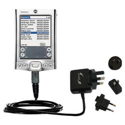 Gomadic International Wall / AC Charger for the PalmOne Tungsten E - Brand w/ TipExchange Technology