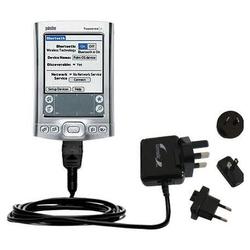 Gomadic International Wall / AC Charger for the PalmOne Tungsten E2 - Brand w/ TipExchange Technolog
