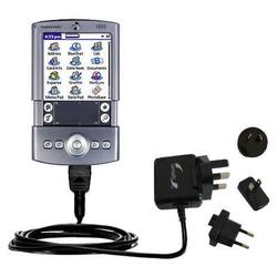 Gomadic International Wall / AC Charger for the PalmOne Tungsten T - Brand w/ TipExchange Technology