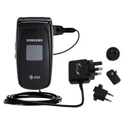 Gomadic International Wall / AC Charger for the Samsung Jayhawk - Brand w/ TipExchange Technology