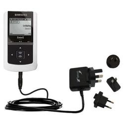 Gomadic International Wall / AC Charger for the Samsung Nexus 25 - Brand w/ TipExchange Technology