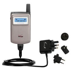 Gomadic International Wall / AC Charger for the Samsung SCH-i600 - Brand w/ TipExchange Technology