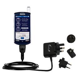 Gomadic International Wall / AC Charger for the Samsung SCH-i830 - Brand w/ TipExchange Technology