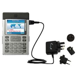 Gomadic International Wall / AC Charger for the Samsung SGH-P300 - Brand w/ TipExchange Technology