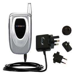 Gomadic International Wall / AC Charger for the Samsung SPH-A660 - Brand w/ TipExchange Technology (ITC-1609-18)