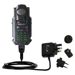 Gomadic International Wall / AC Charger for the Samsung SPH-N270 - Brand w/ TipExchange Technology