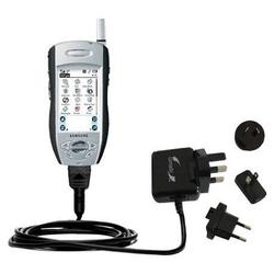 Gomadic International Wall / AC Charger for the Samsung SPH-i330 - Brand w/ TipExchange Technology