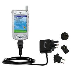 Gomadic International Wall / AC Charger for the Samsung SPH-i700 - Brand w/ TipExchange Technology
