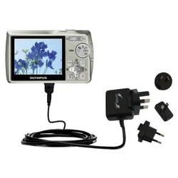 Gomadic International Wall / AC Charger for the Samsung U710 - Brand w/ TipExchange Technology