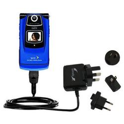 Gomadic International Wall / AC Charger for the Sanyo Katana - Brand w/ TipExchange Technology