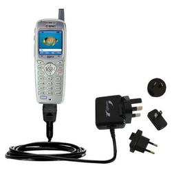 Gomadic International Wall / AC Charger for the Sanyo SCP-4900 - Brand w/ TipExchange Technology