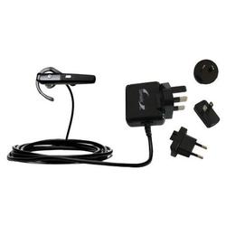 Gomadic International Wall / AC Charger for the Sony Ericsson HBH-610a - Brand w/ TipExchange Techno