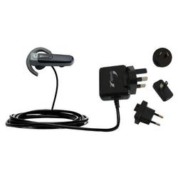 Gomadic International Wall / AC Charger for the Sony Ericsson HBH-PV705 - Brand w/ TipExchange Techn