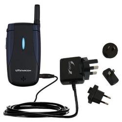 Gomadic International Wall / AC Charger for the UTStarcom CDM 120 - Brand w/ TipExchange Technology