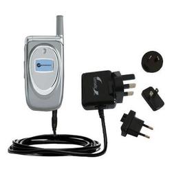 Gomadic International Wall / AC Charger for the UTStarcom CDM 8610 VM - Brand w/ TipExchange Technol