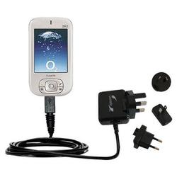 Gomadic International Wall / AC Charger for the i-Mate Jam - Brand w/ TipExchange Technology