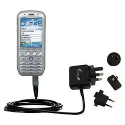 Gomadic International Wall / AC Charger for the i-Mate SP5m Music - Brand w/ TipExchange Technology