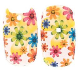 Wireless Emporium, Inc. LG AX-140/145 Aloha/200c Colorful Flowers Snap-On Protector Case Faceplate