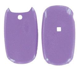 Wireless Emporium, Inc. LG AX-140/145 Aloha/200c Glitter Purple Snap-On Protector Case Faceplate
