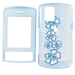 Wireless Emporium, Inc. LG Shine CU720 Blue Hawaii Snap-On Protector Case Faceplate
