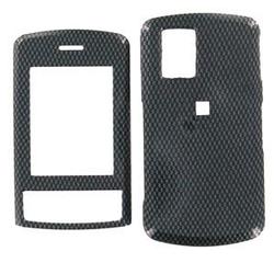 Wireless Emporium, Inc. LG Shine CU720 Carbon Fiber Snap-On Protector Case Faceplate