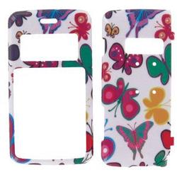 Wireless Emporium, Inc. LG enV2 VX9100 Colorful Butterflies Snap-On Protector Case Faceplate