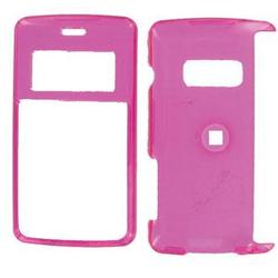 Wireless Emporium, Inc. LG enV2 VX9100 Trans. Hot Pink Snap-On Protector Case Faceplate