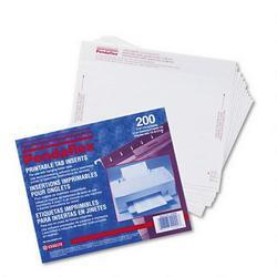 Esselte Pendaflex Corp. Laser/Ink Jet Printable Hanging File Folder Tab Inserts, 1/3 Cut, 3 1/2w, 200/Pack