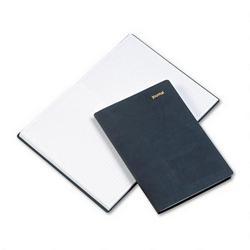 Daytimer/Acco Brands Inc. Leatherlike Journal, 5 1/2 x 7 3/4, Black