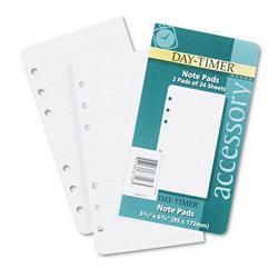 Daytimer/Acco Brands Inc. Lined Notes for Portable Size Looseleaf Planner 3 3/4 x 6 3/4, 48 Sheets/Pack