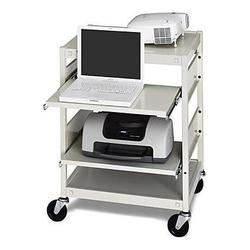 BRETFORD METAL ALL-IN-ONE COMPUTER TABLE (EC4X-P4)