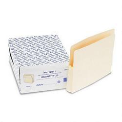 Esselte Pendaflex Corp. Manila End Tab File Pockets, Letter, 1 3/4 Expansion, 25/Box