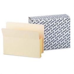 Esselte Pendaflex Corp. Manila End Tab File Pockets, Tyvek Gussets, Letter, 5 1/4 Expansion, 10/Box