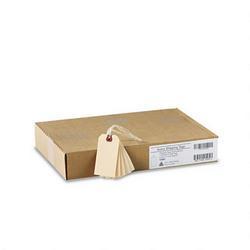 Avery-Dennison Manila Shipping Tags, 3 3/4 x 1 7/8, Strung with 12 Twine, 1,000 per Box