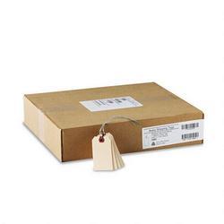 Avery-Dennison Manila Shipping Tags, 3 3/4 x 1 7/8, Wired (12 Double Wire), 1,000 per Box